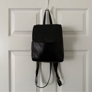 Small Soft Leather Backpack